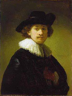 Rembrandt Peale Self portrait with hat